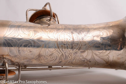 Conn New Wonder II Tenor Original Silver Plate Old Pads 207044