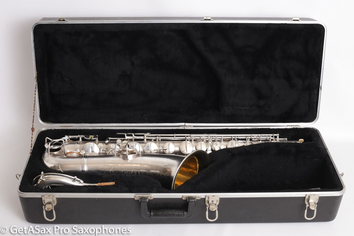 Conn New Wonder II Tenor *Excellent* Original Silver Plate Very Clean Fresh Overhaul! 207118
