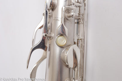 Conn New Wonder II Tenor *Excellent* Original Silver Plate Very Clean Fresh Overhaul! 207118