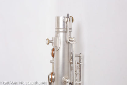 Conn New Wonder II Tenor *Excellent* Original Silver Plate Very Clean Fresh Overhaul! 207118