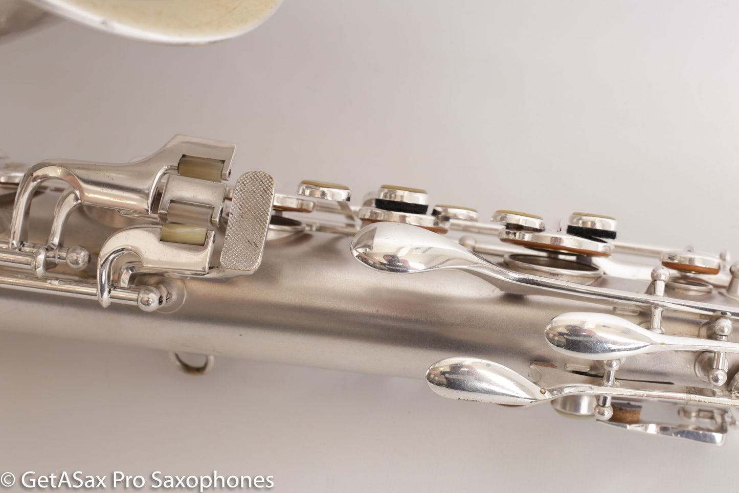 Conn New Wonder II Tenor *Excellent* Original Silver Plate Very Clean Fresh Overhaul! 207118