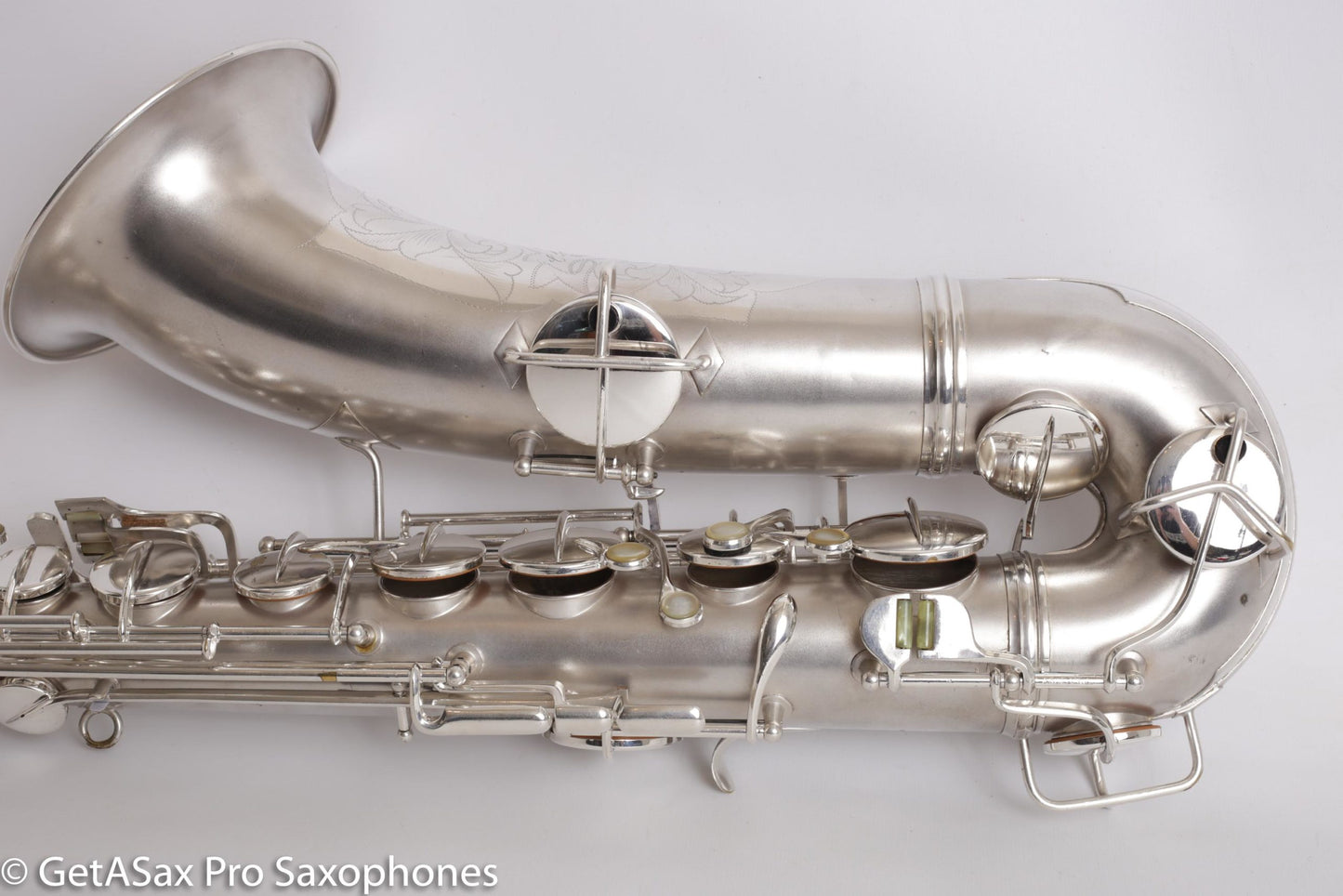 Conn New Wonder II Tenor *Excellent* Original Silver Plate Very Clean Fresh Overhaul! 207118