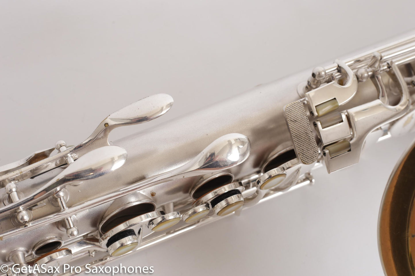 Conn New Wonder II Tenor *Excellent* Original Silver Plate Very Clean Fresh Overhaul! 207118