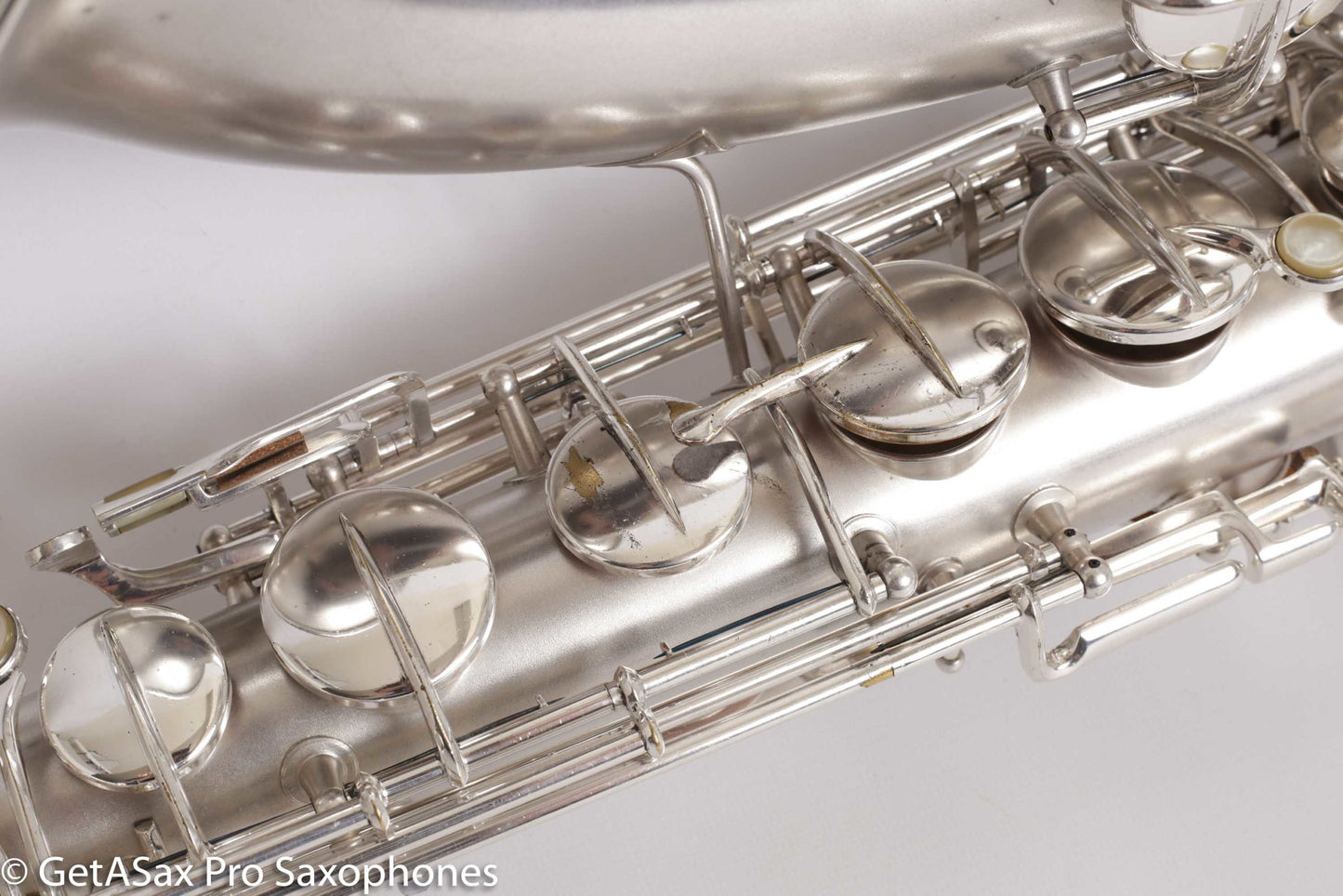 Conn New Wonder II Tenor *Excellent* Original Silver Plate Very Clean Fresh Overhaul! 207118