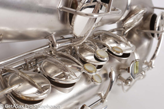 Conn New Wonder II Tenor *Excellent* Original Silver Plate Very Clean Fresh Overhaul! 207118