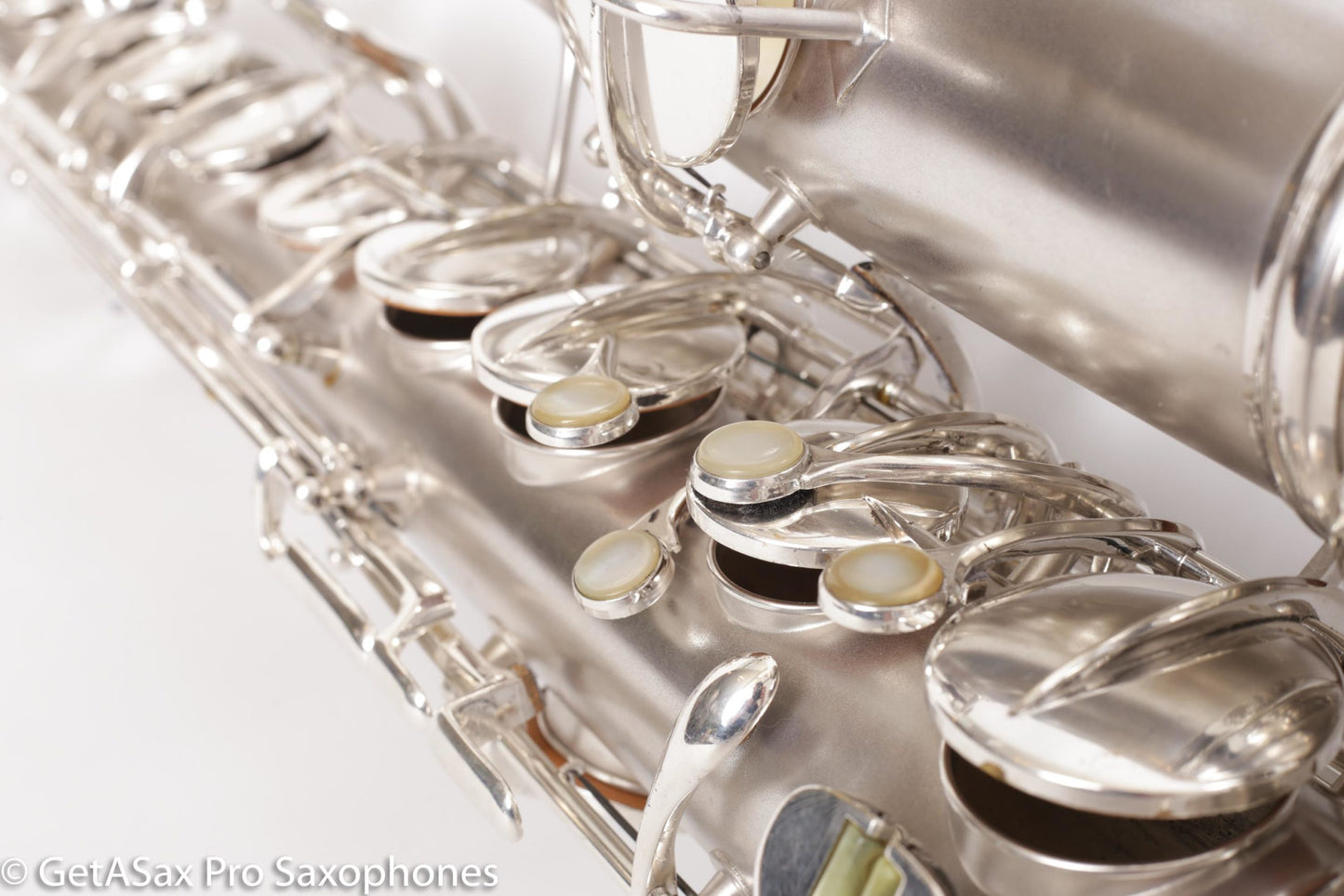 Conn New Wonder II Tenor *Excellent* Original Silver Plate Very Clean Fresh Overhaul! 207118