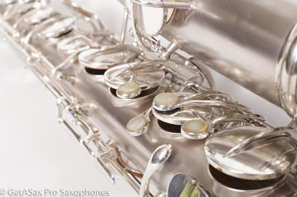 Conn New Wonder II Tenor *Excellent* Original Silver Plate Very Clean Fresh Overhaul! 207118
