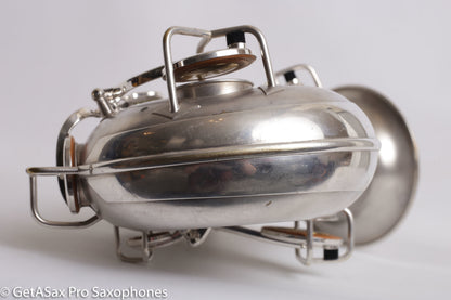 Conn New Wonder II Tenor *Excellent* Original Silver Plate Very Clean Fresh Overhaul! 207118