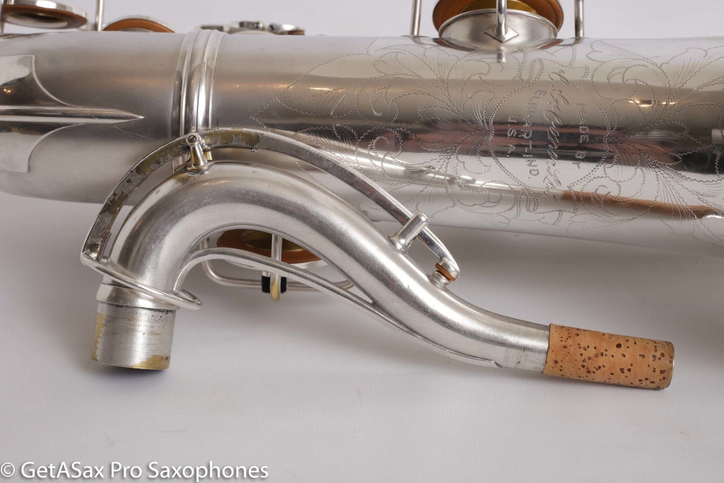 Conn New Wonder II Tenor *Excellent* Original Silver Plate Very Clean Fresh Overhaul! 207118