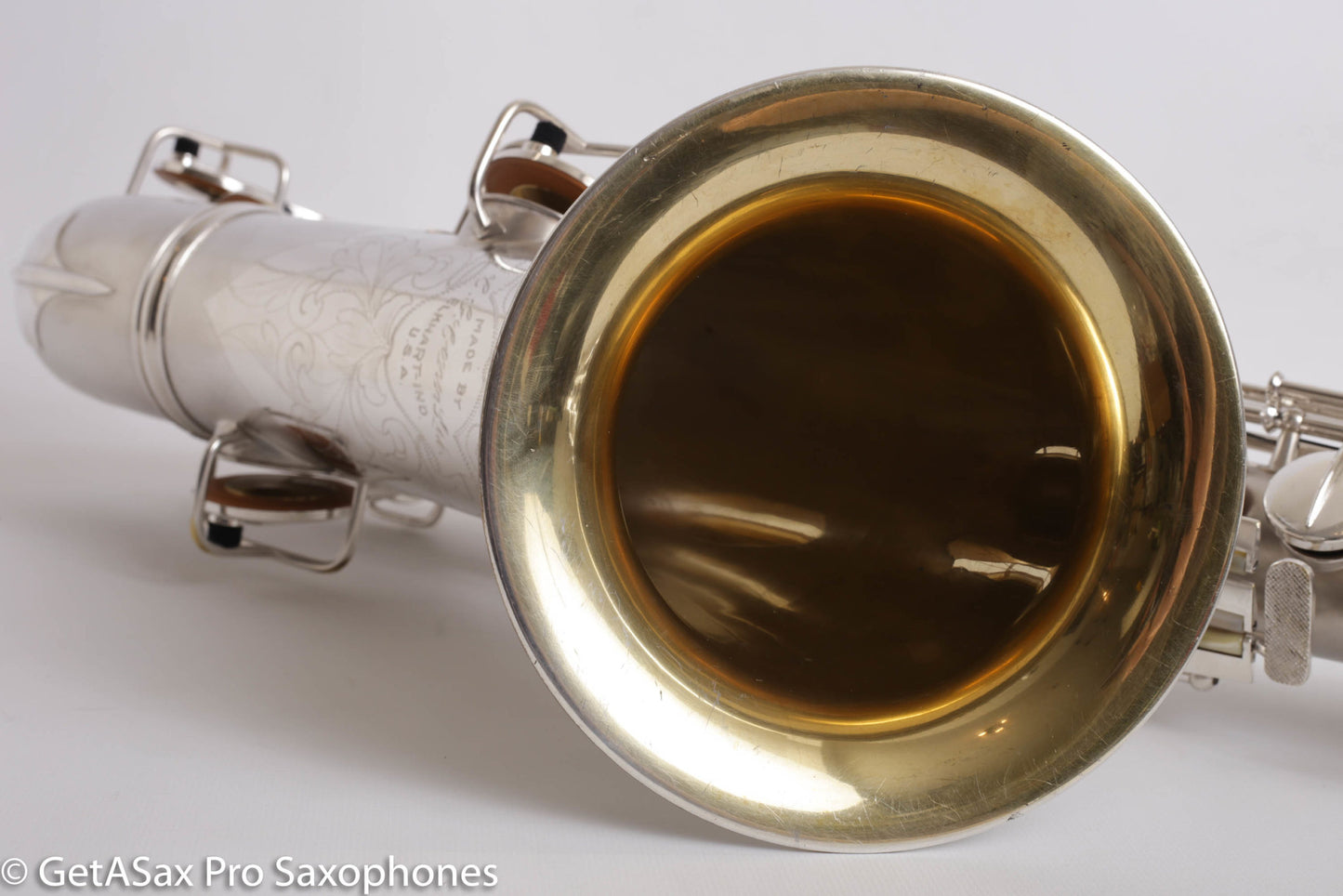 Conn New Wonder II Tenor *Excellent* Original Silver Plate Very Clean Fresh Overhaul! 207118