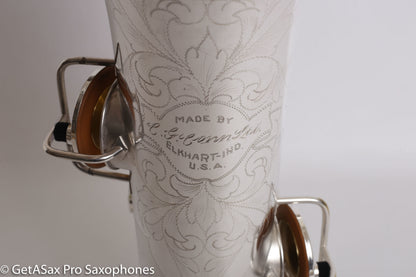 Conn New Wonder II Tenor *Excellent* Original Silver Plate Very Clean Fresh Overhaul! 207118