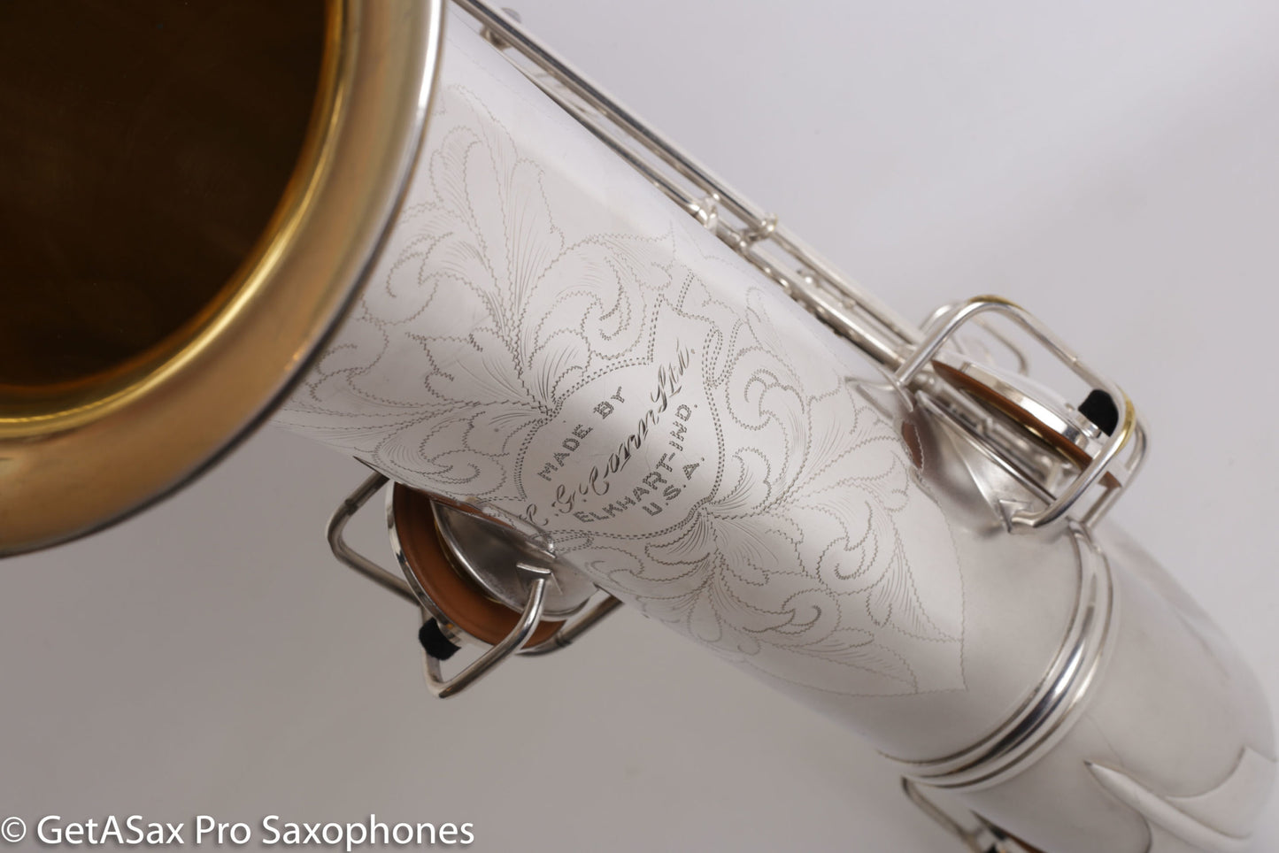 Conn New Wonder II Tenor *Excellent* Original Silver Plate Very Clean Fresh Overhaul! 207118