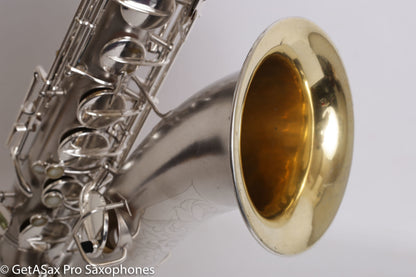 Conn New Wonder II Tenor *Excellent* Original Silver Plate Very Clean Fresh Overhaul! 207118