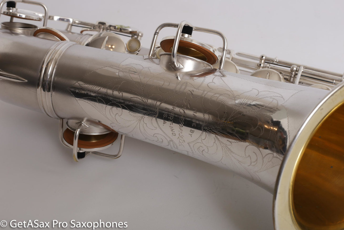 Conn New Wonder II Tenor *Excellent* Original Silver Plate Very Clean Fresh Overhaul! 207118