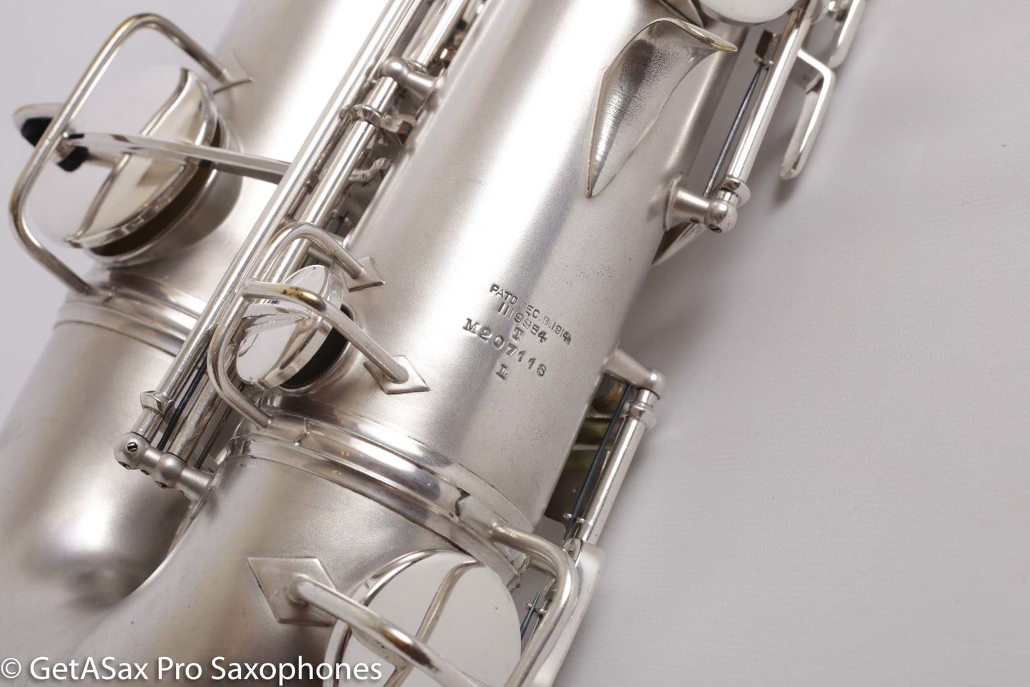 Conn New Wonder II Tenor *Excellent* Original Silver Plate Very Clean Fresh Overhaul! 207118