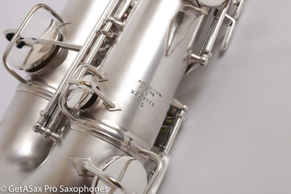Conn New Wonder II Tenor *Excellent* Original Silver Plate Very Clean Fresh Overhaul! 207118
