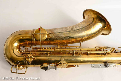 Conn New Wonder II Burnished Gold Portrait Tenor Castle Overhauled Exceptional 208324