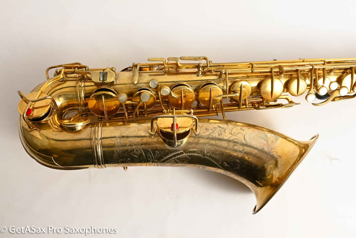 Conn New Wonder II Burnished Gold Portrait Tenor Castle Overhauled Exceptional 208324