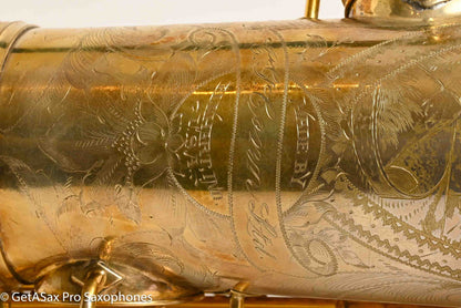 Conn New Wonder II Burnished Gold Portrait Tenor Castle Overhauled Exceptional 208324