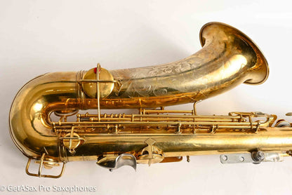 Conn New Wonder II Burnished Gold Portrait Tenor Castle Overhauled Exceptional 208324