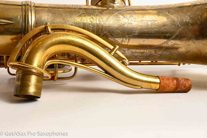 Conn New Wonder II Burnished Gold Portrait Tenor Castle Overhauled Exceptional 208324