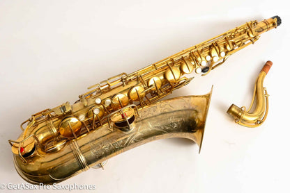 Conn New Wonder II Burnished Gold Portrait Tenor Castle Overhauled Exceptional 208324