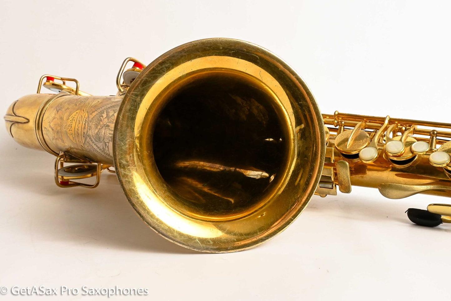 Conn New Wonder II Burnished Gold Portrait Tenor Castle Overhauled Exceptional 208324