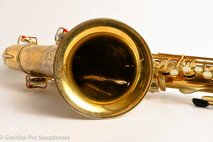 Conn New Wonder II Burnished Gold Portrait Tenor Castle Overhauled Exceptional 208324
