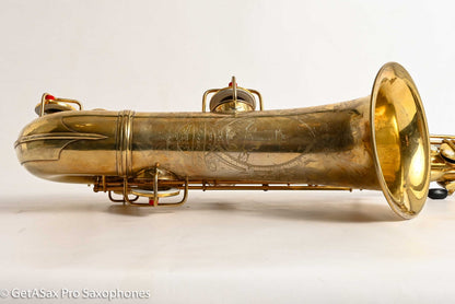 Conn New Wonder II Burnished Gold Portrait Tenor Castle Overhauled Exceptional 208324