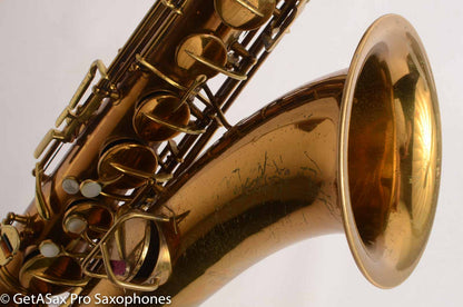 Conn New Wonder II Tenor Saxophone 210xxx Lacquered Needs Overhaul Great Deal!