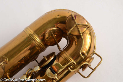 Conn New Wonder II Tenor Saxophone 210xxx Lacquered Needs Overhaul Great Deal!