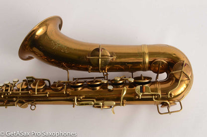 Conn New Wonder II Tenor Saxophone 210xxx Lacquered Needs Overhaul Great Deal!