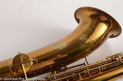 Conn New Wonder II Tenor Saxophone 210xxx Lacquered Needs Overhaul Great Deal!