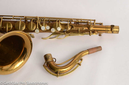 Conn New Wonder II Tenor Saxophone 210xxx Lacquered Needs Overhaul Great Deal!