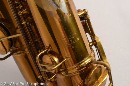 Conn New Wonder II Tenor Saxophone 210xxx Lacquered Needs Overhaul Great Deal!