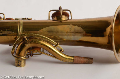 Conn New Wonder II Tenor Saxophone 210xxx Lacquered Needs Overhaul Great Deal!