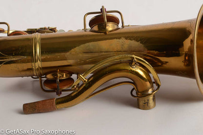 Conn New Wonder II Tenor Saxophone 210xxx Lacquered Needs Overhaul Great Deal!