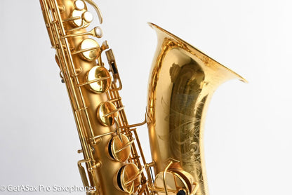 Conn New Wonder II Tenor Original Satin Gold Plate Overhauled Now 216737