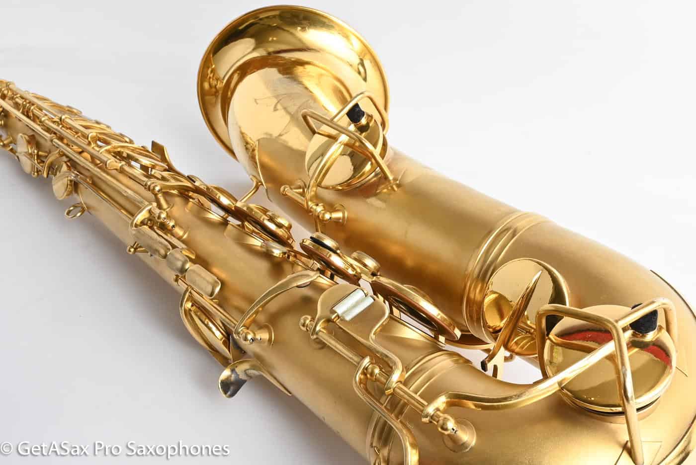 Conn New Wonder II Tenor Original Satin Gold Plate Overhauled Now 216737