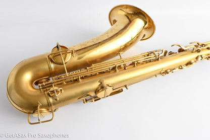Conn New Wonder II Tenor Original Satin Gold Plate Overhauled Now 216737