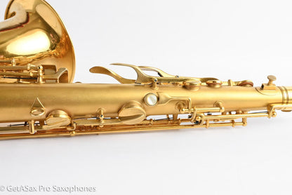 Conn New Wonder II Tenor Original Satin Gold Plate Overhauled Now 216737
