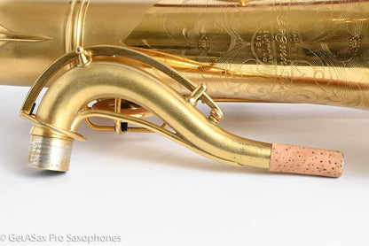 Conn New Wonder II Tenor Original Satin Gold Plate Overhauled Now 216737