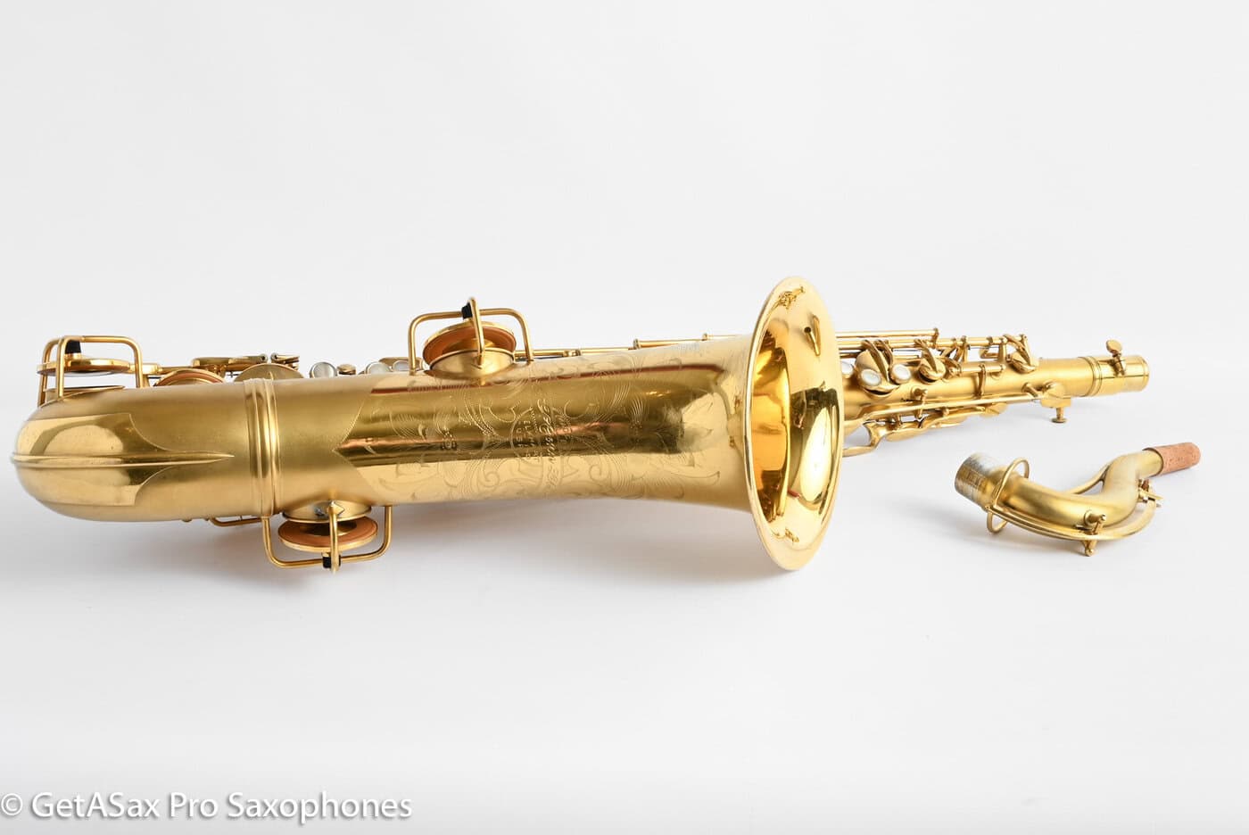 Conn New Wonder II Tenor Original Satin Gold Plate Overhauled Now 216737