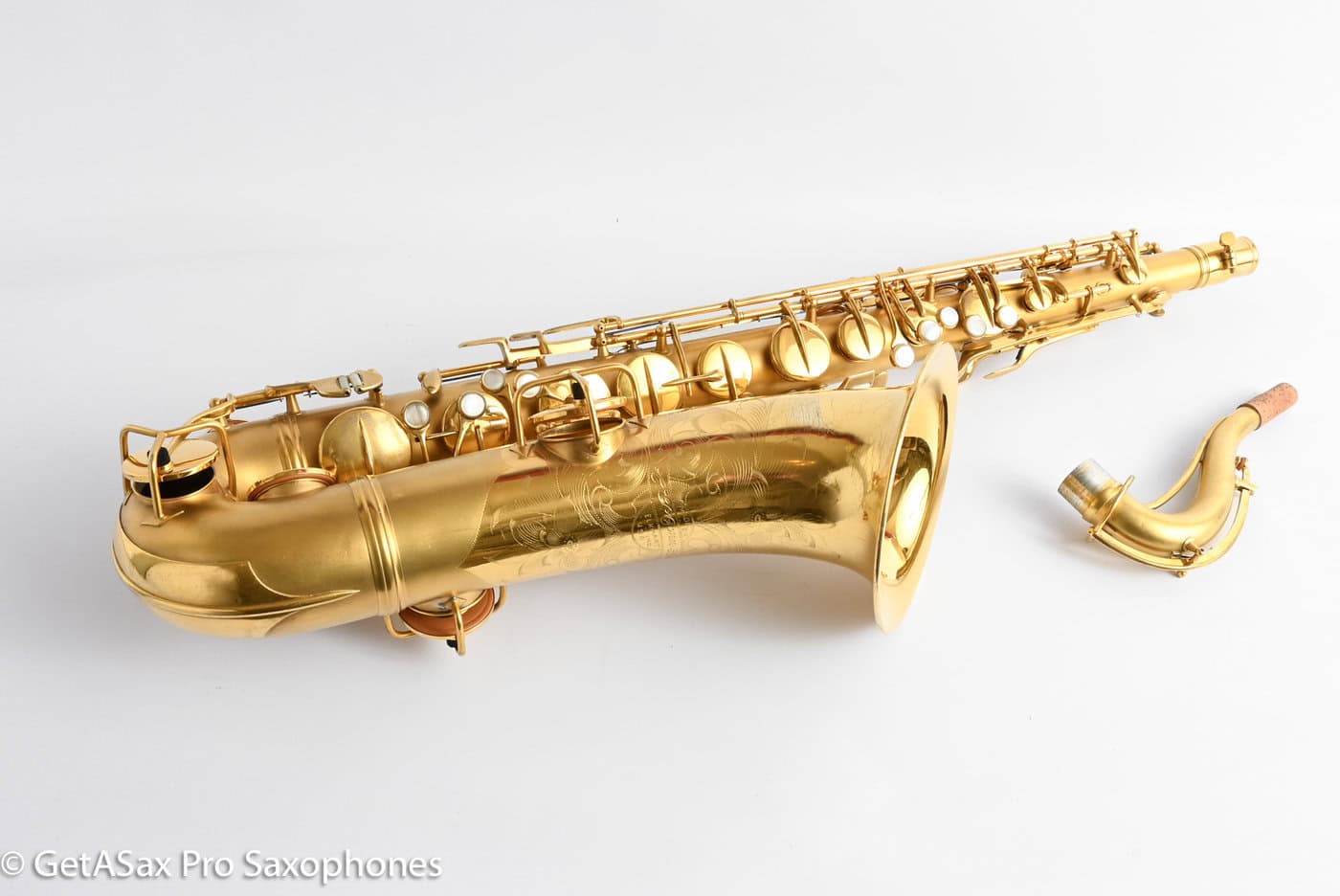Conn New Wonder II Tenor Original Satin Gold Plate Overhauled Now 216737