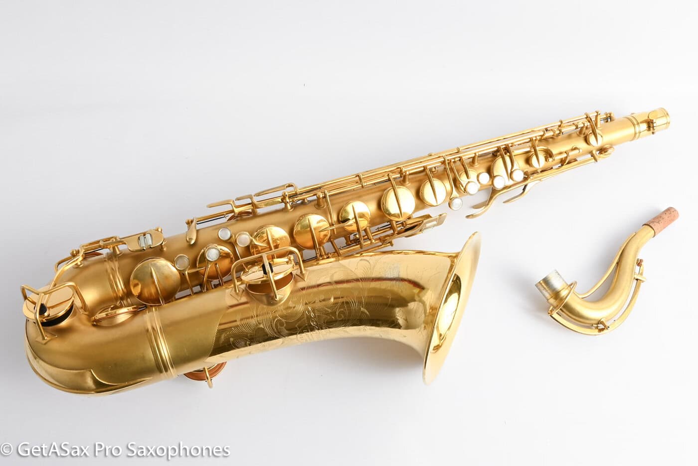 Conn New Wonder II Tenor Original Satin Gold Plate Overhauled Now 216737