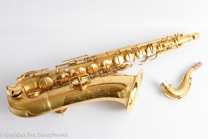 Conn New Wonder II Tenor Original Satin Gold Plate Overhauled Now 216737