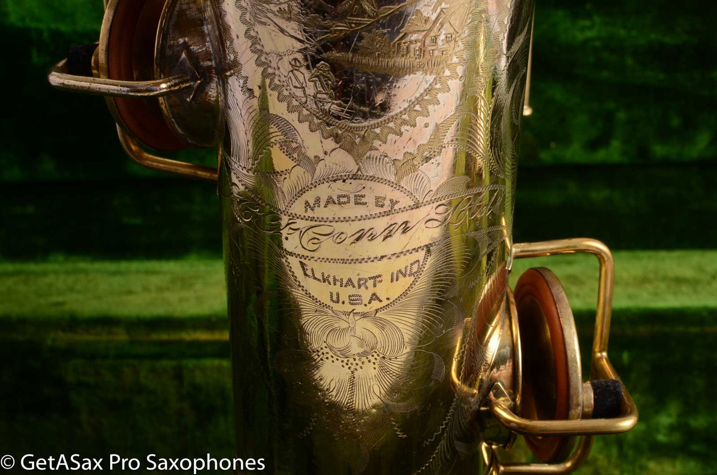 Conn Gold Portrait New Wonder II Tenor Saxophone 229961