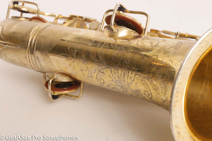 Conn New Wonder II Tenor Original Gold Plate Recent Overhaul 1929 228150