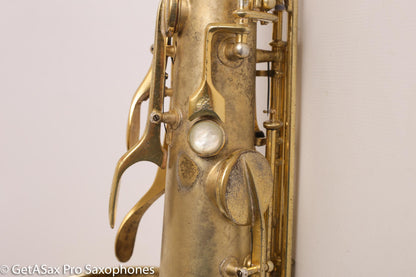 Conn New Wonder II Tenor Original Gold Plate Recent Overhaul 1929 228150