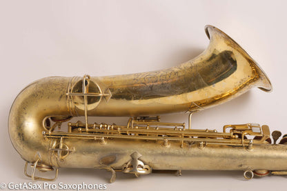 Conn New Wonder II Tenor Original Gold Plate Recent Overhaul 1929 228150